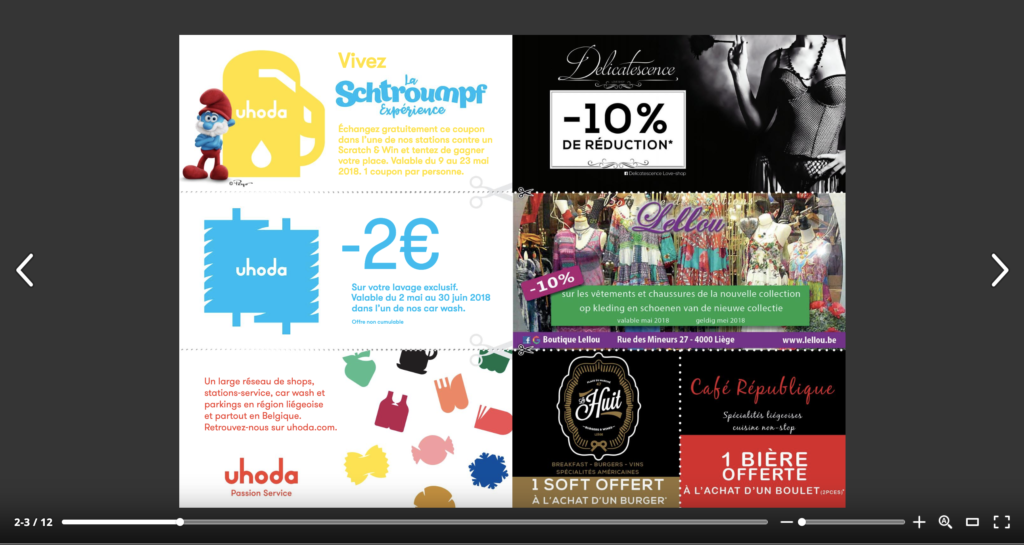 Le magazine des bons plans du commerce liégeois